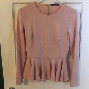 Alexander McQueen peplum top